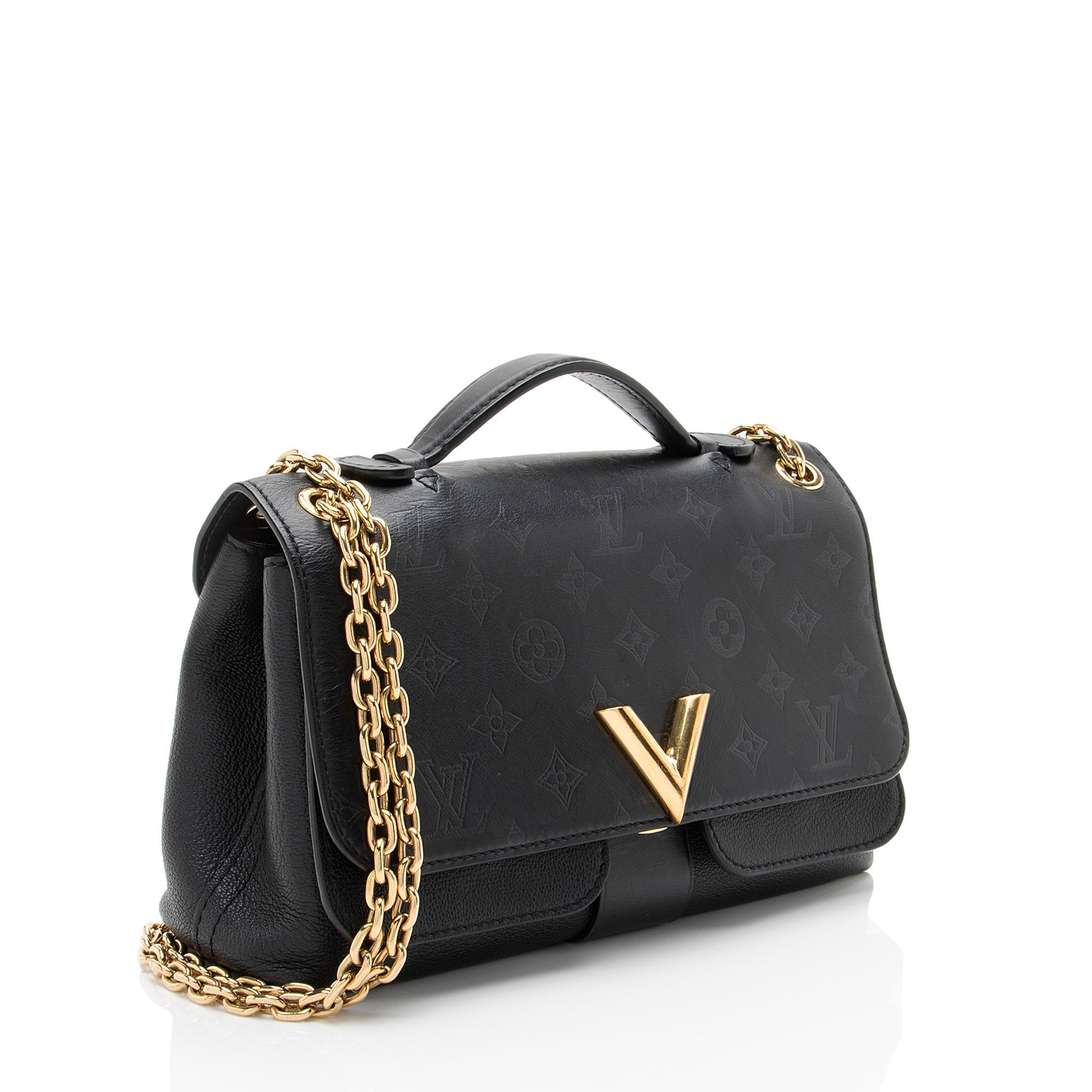 Louis Vuitton Monogram Cuir Very Chain Bag