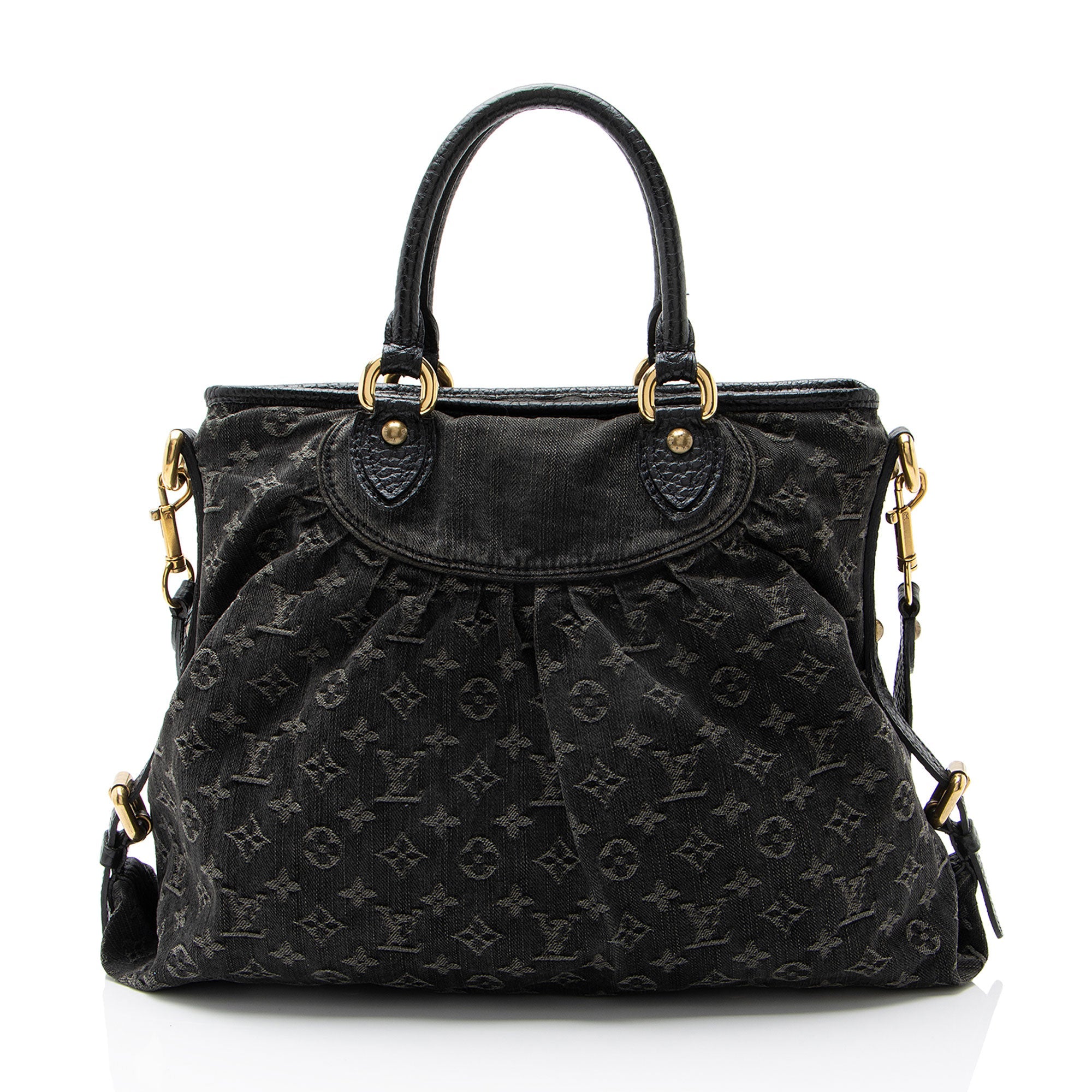 Louis Vuitton Monogram Denim Neo Cabby GM Satchel