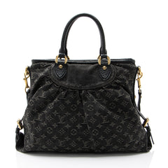 Louis Vuitton Monogram Denim Neo Cabby GM Satchel
