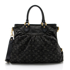 Louis Vuitton Monogram Denim Neo Cabby GM Satchel