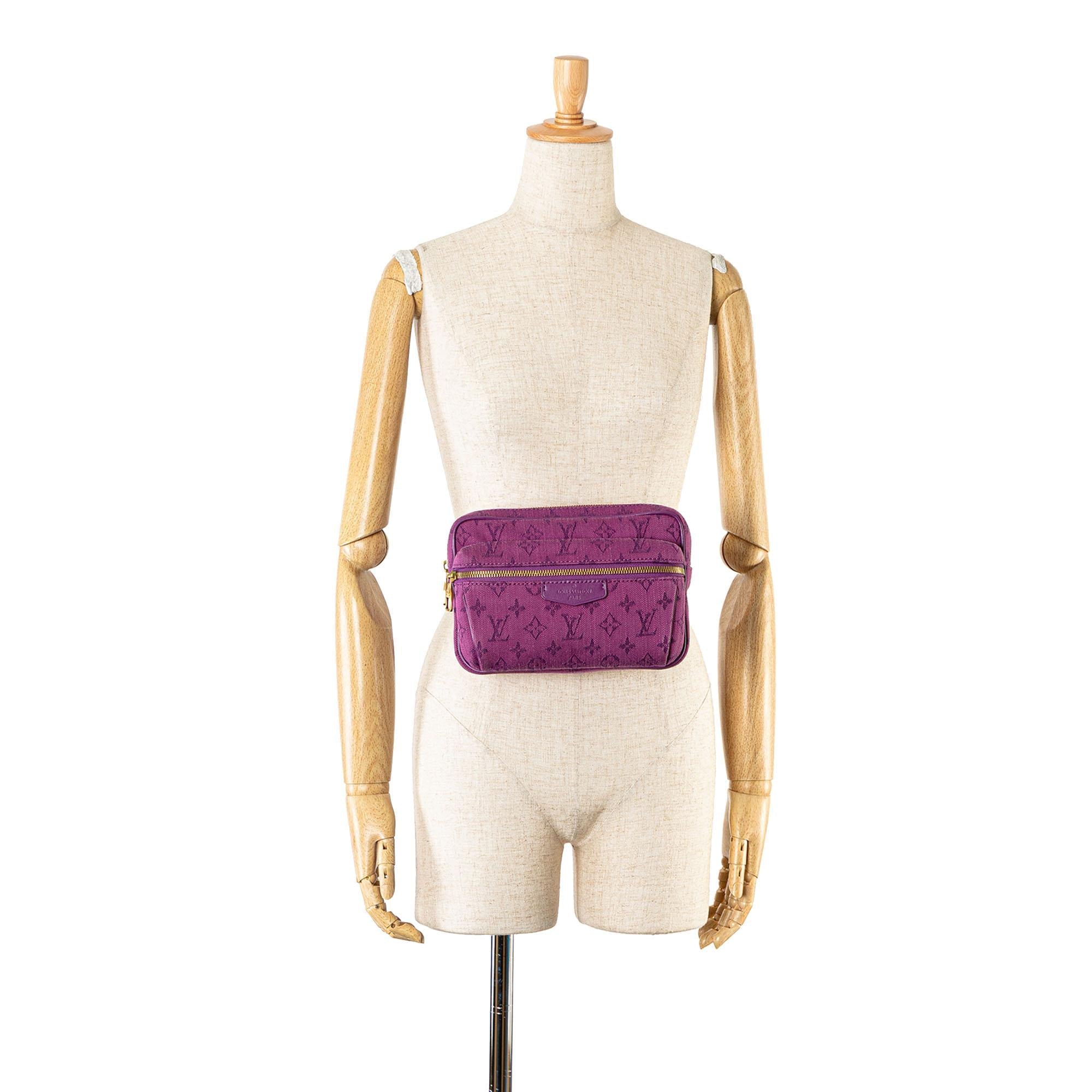 Louis Vuitton Monogram Denim Outdoor Bumbag