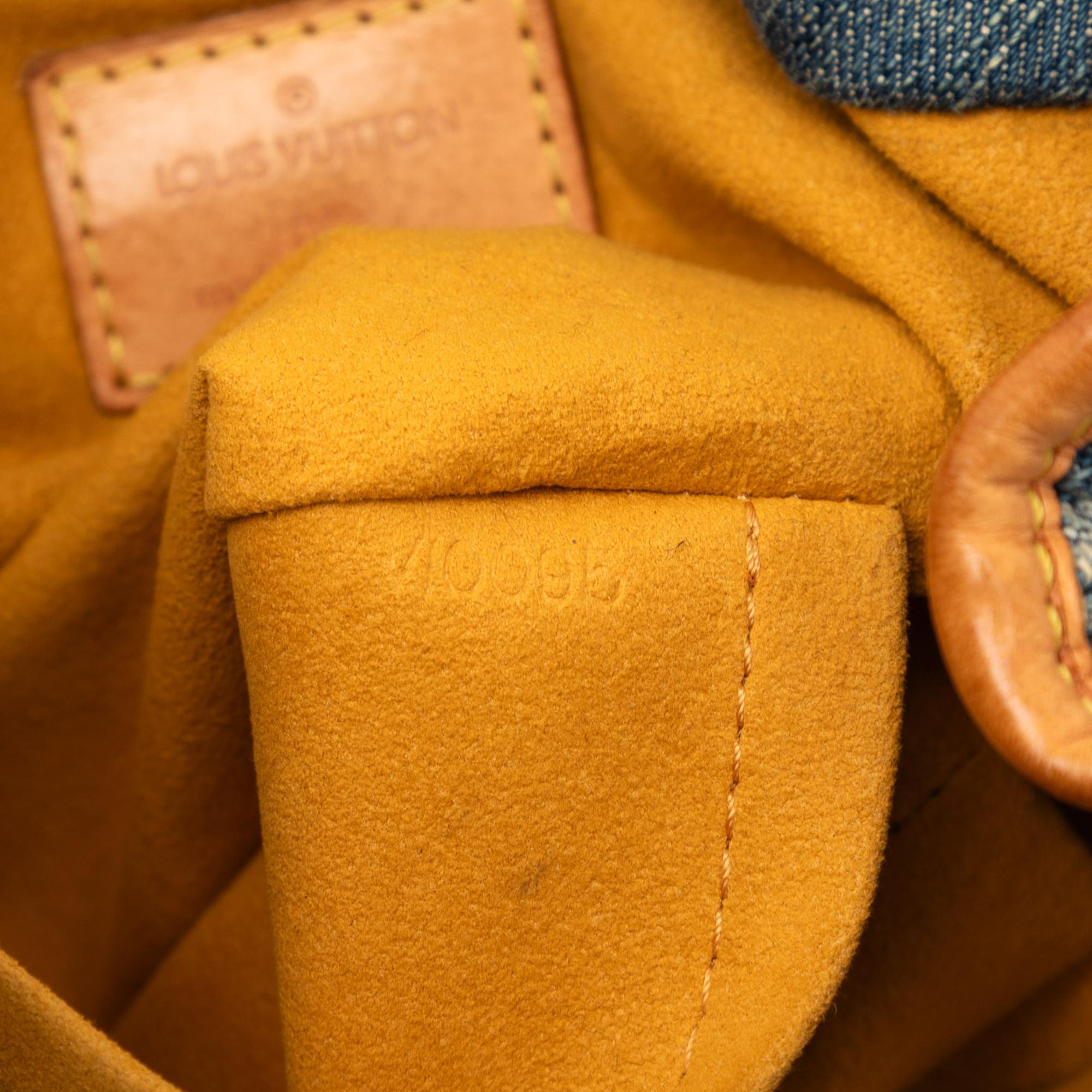 Louis Vuitton Monogram Denim Pleaty