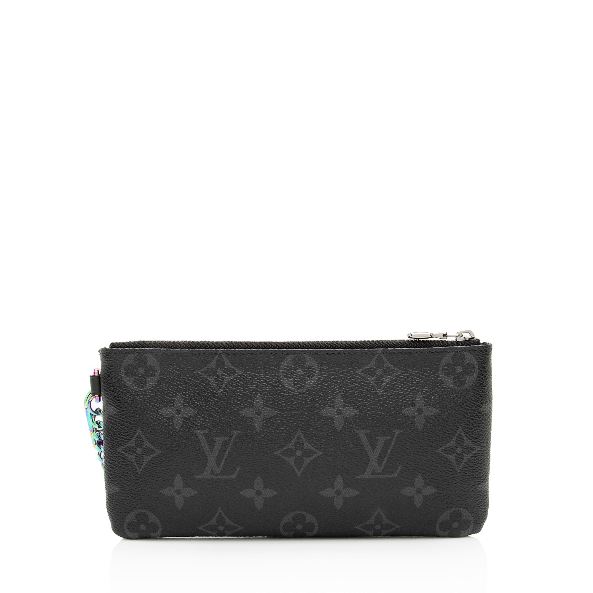 Louis Vuitton Monogram Eclipse Flash Fragment iPhone Pouch