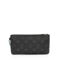 Louis Vuitton Monogram Eclipse Flash Fragment iPhone Pouch
