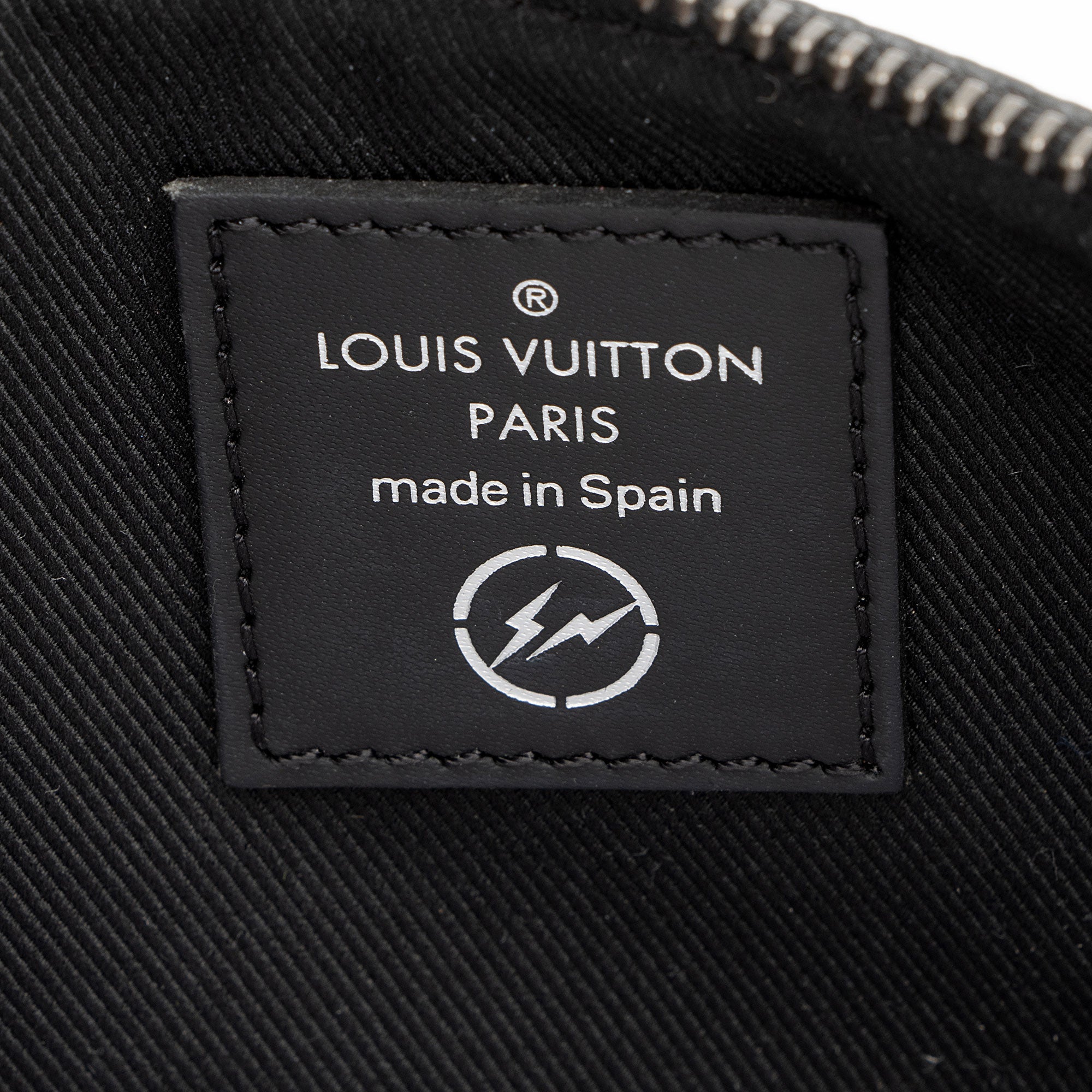 Louis Vuitton Monogram Eclipse Flash Fragment iPhone Pouch