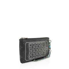 Louis Vuitton Monogram Eclipse Flash Fragment iPhone Pouch
