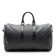 Louis Vuitton Monogram Eclipse Keepall Bandouliere 45 Duffle