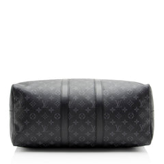 Louis Vuitton Monogram Eclipse Keepall Bandouliere 45 Duffle