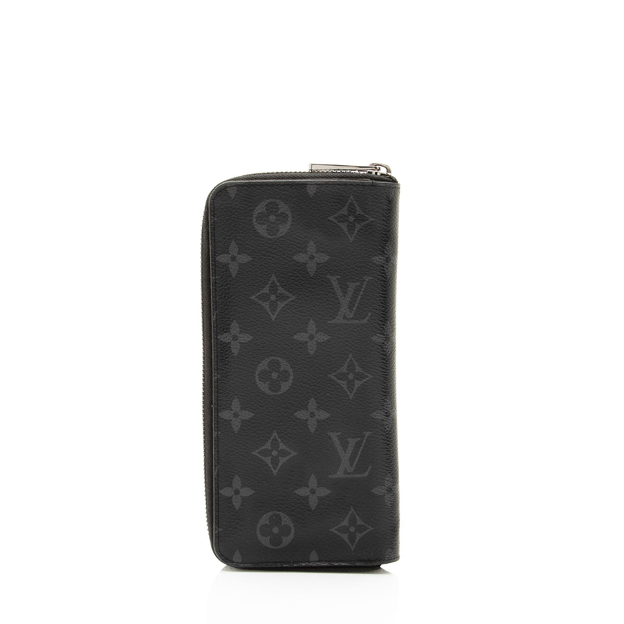 Louis Vuitton Monogram Eclipse Vertical Zippy Wallet
