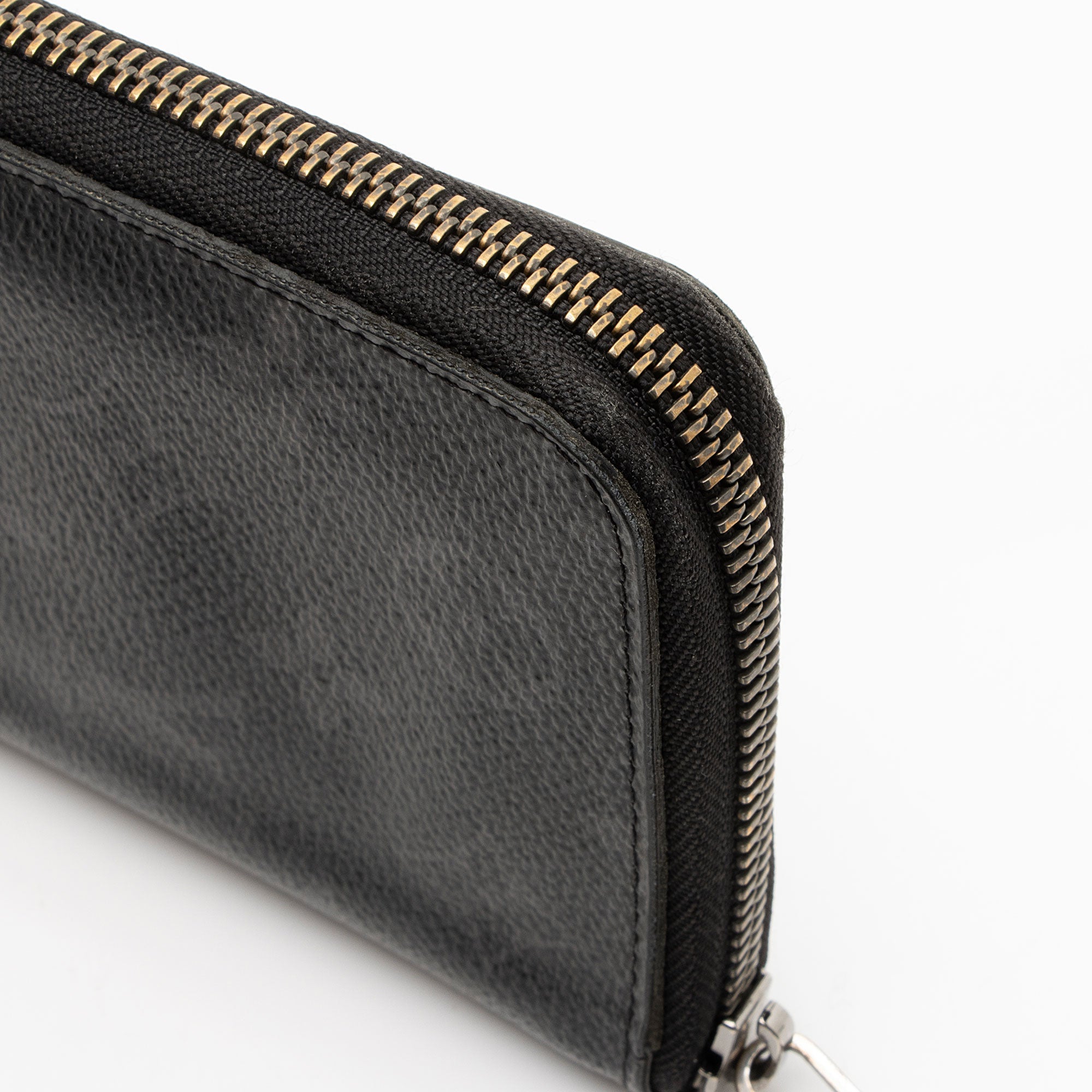 Louis Vuitton Monogram Eclipse Vertical Zippy Wallet