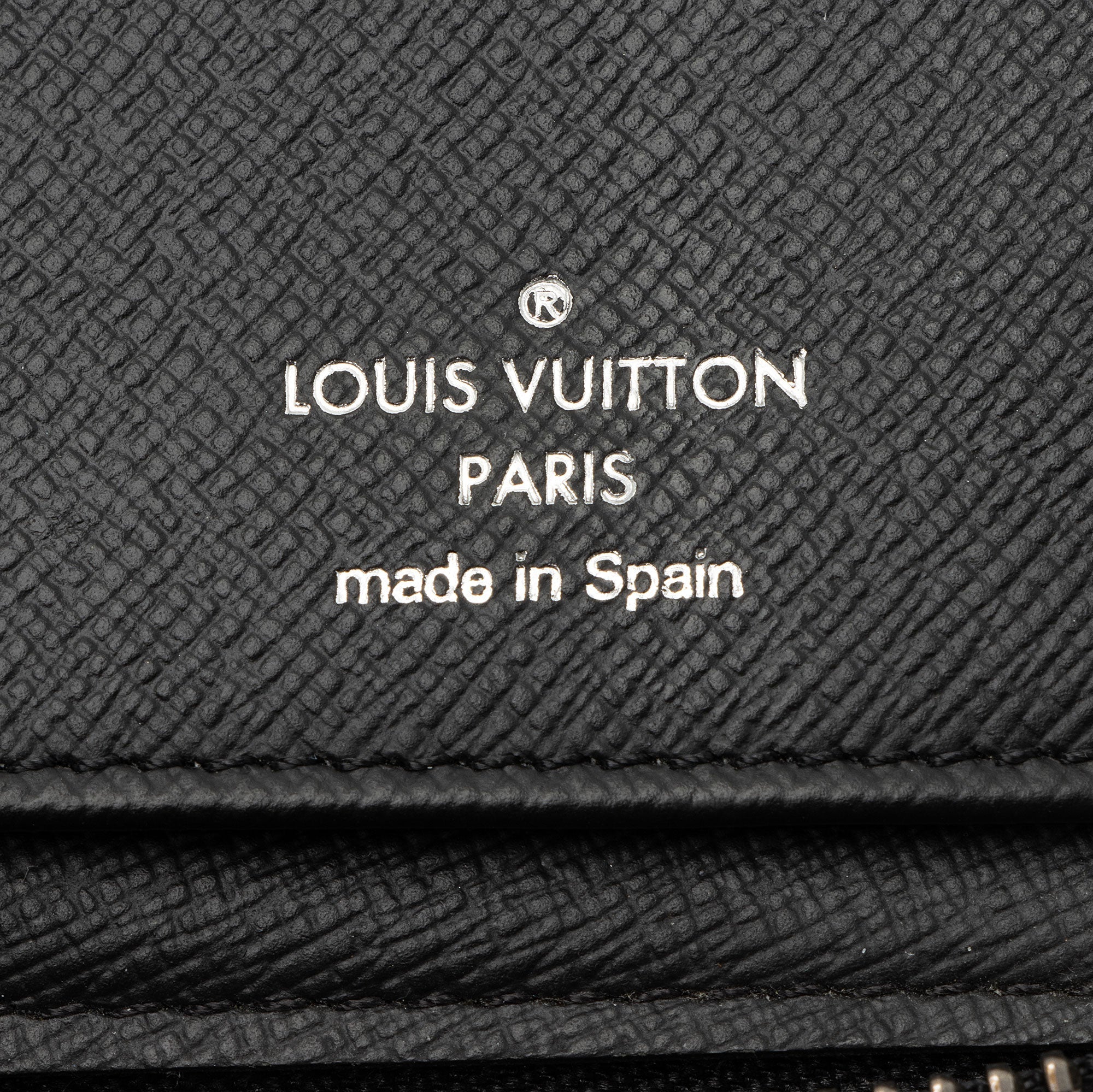 Louis Vuitton Monogram Eclipse Vertical Zippy Wallet