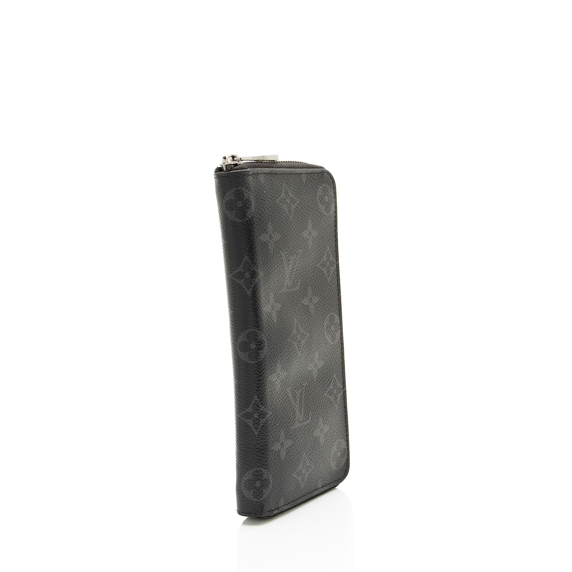 Louis Vuitton Monogram Eclipse Vertical Zippy Wallet