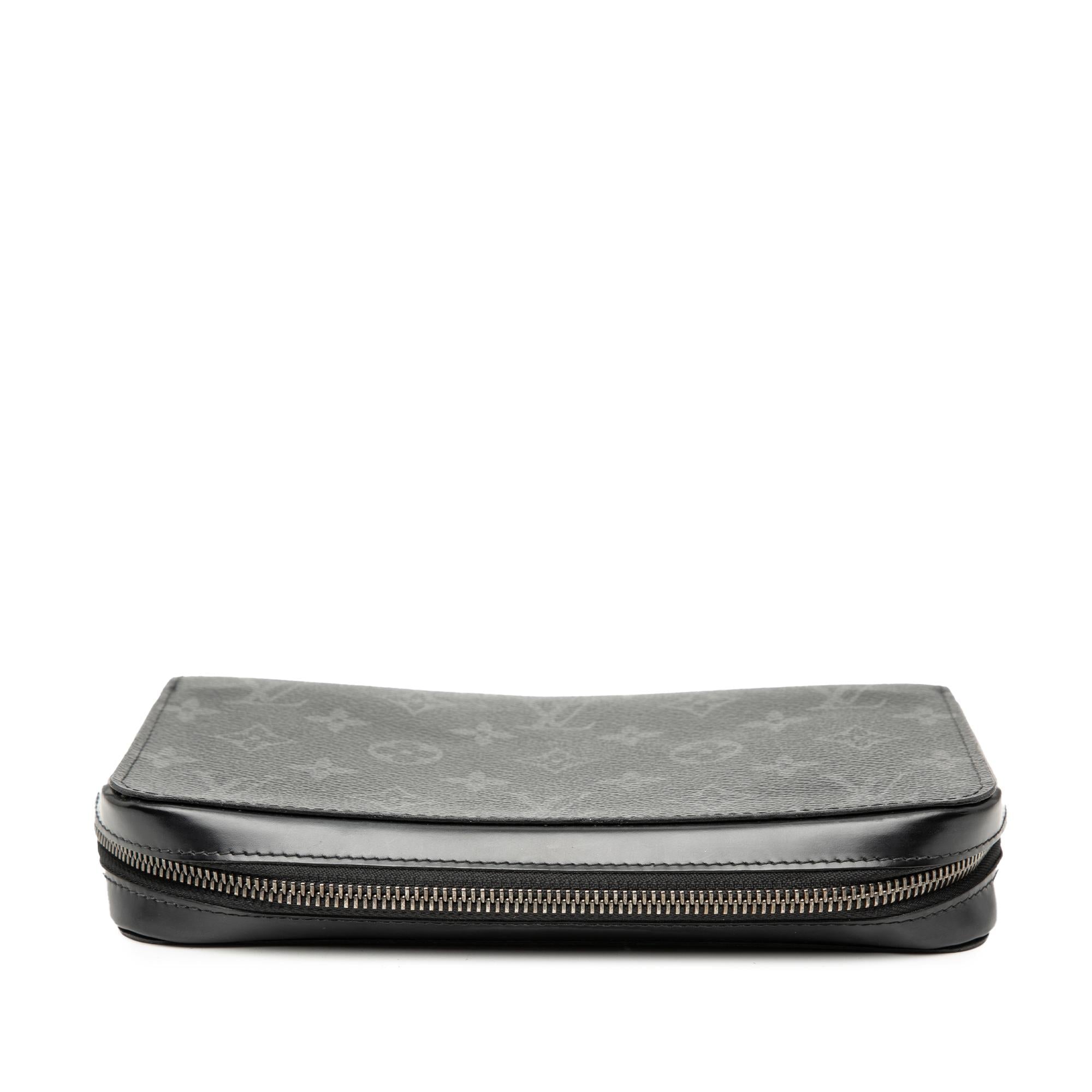 Louis Vuitton Monogram Eclipse Zippy XL Wallet