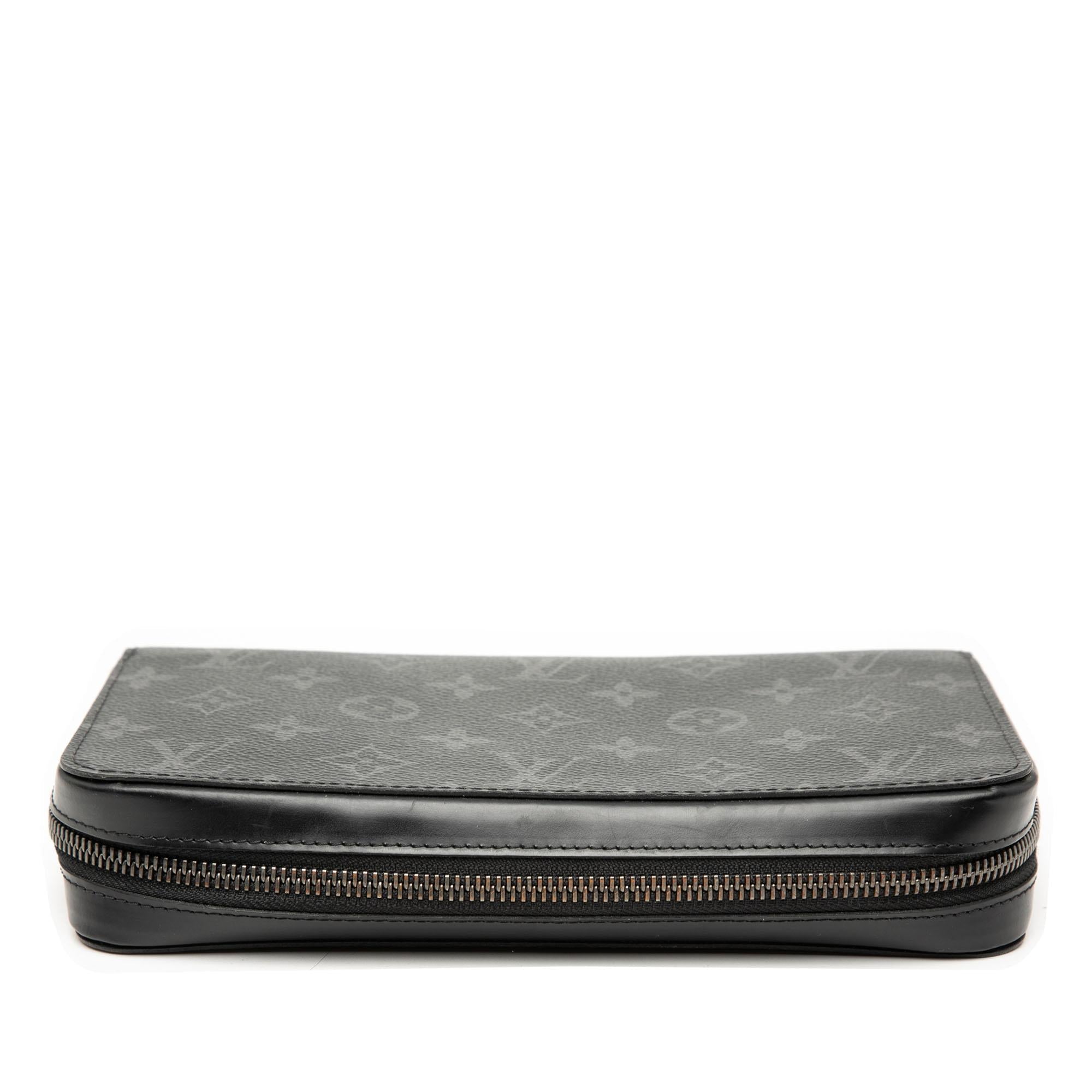 Louis Vuitton Monogram Eclipse Zippy XL Wallet