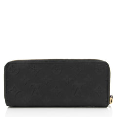 Louis Vuitton Monogram Empreinte Clemence Wallet