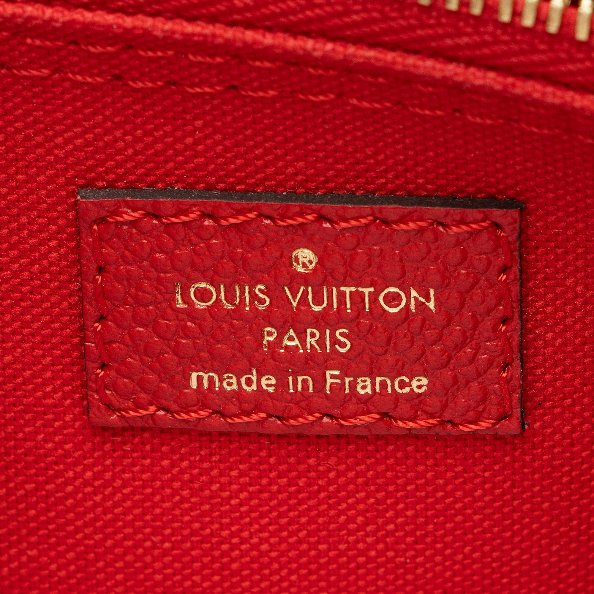 Louis Vuitton Monogram Empreinte Montaigne Nano Satchel