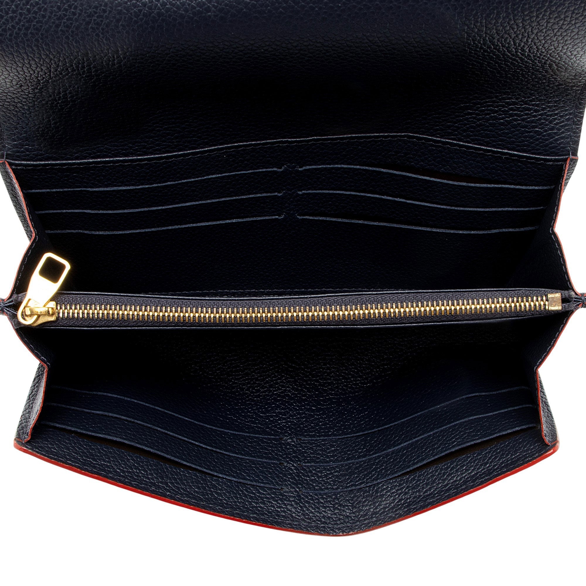 Louis Vuitton Monogram Empreinte Sarah Wallet