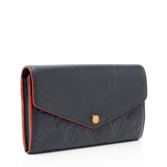 Louis Vuitton Monogram Empreinte Sarah Wallet