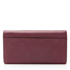 Louis Vuitton Monogram Empreinte Sarah Wallet