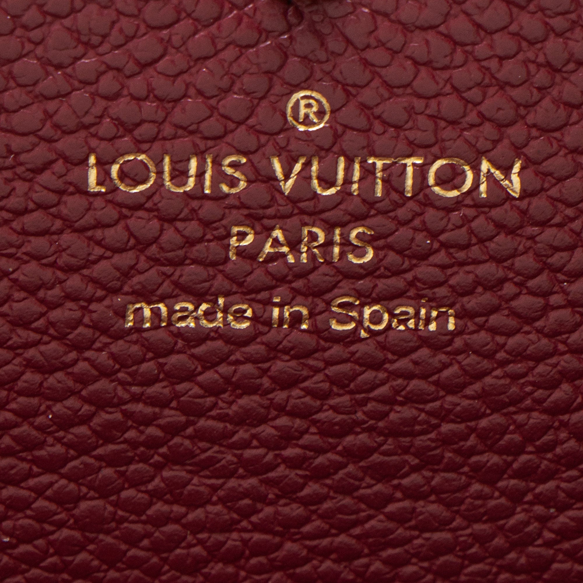 Louis Vuitton Monogram Empreinte Sarah Wallet