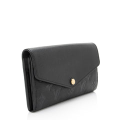 Louis Vuitton Monogram Empreinte Sarah Wallet