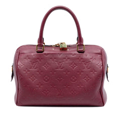 Louis Vuitton Monogram Empreinte Speedy Bandouliere 25