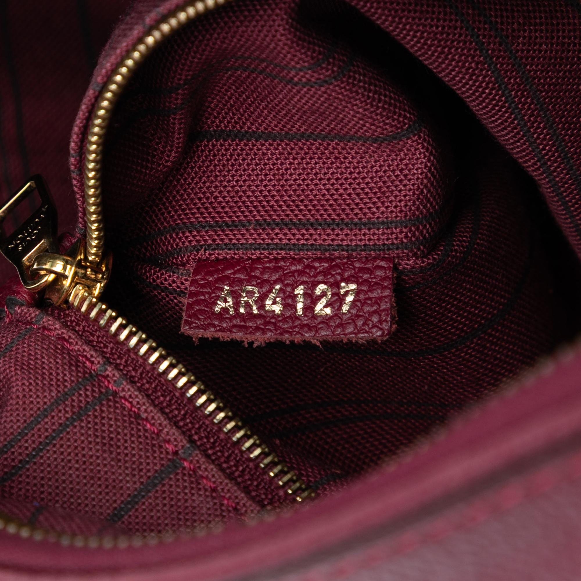 Louis Vuitton Monogram Empreinte Speedy Bandouliere 25