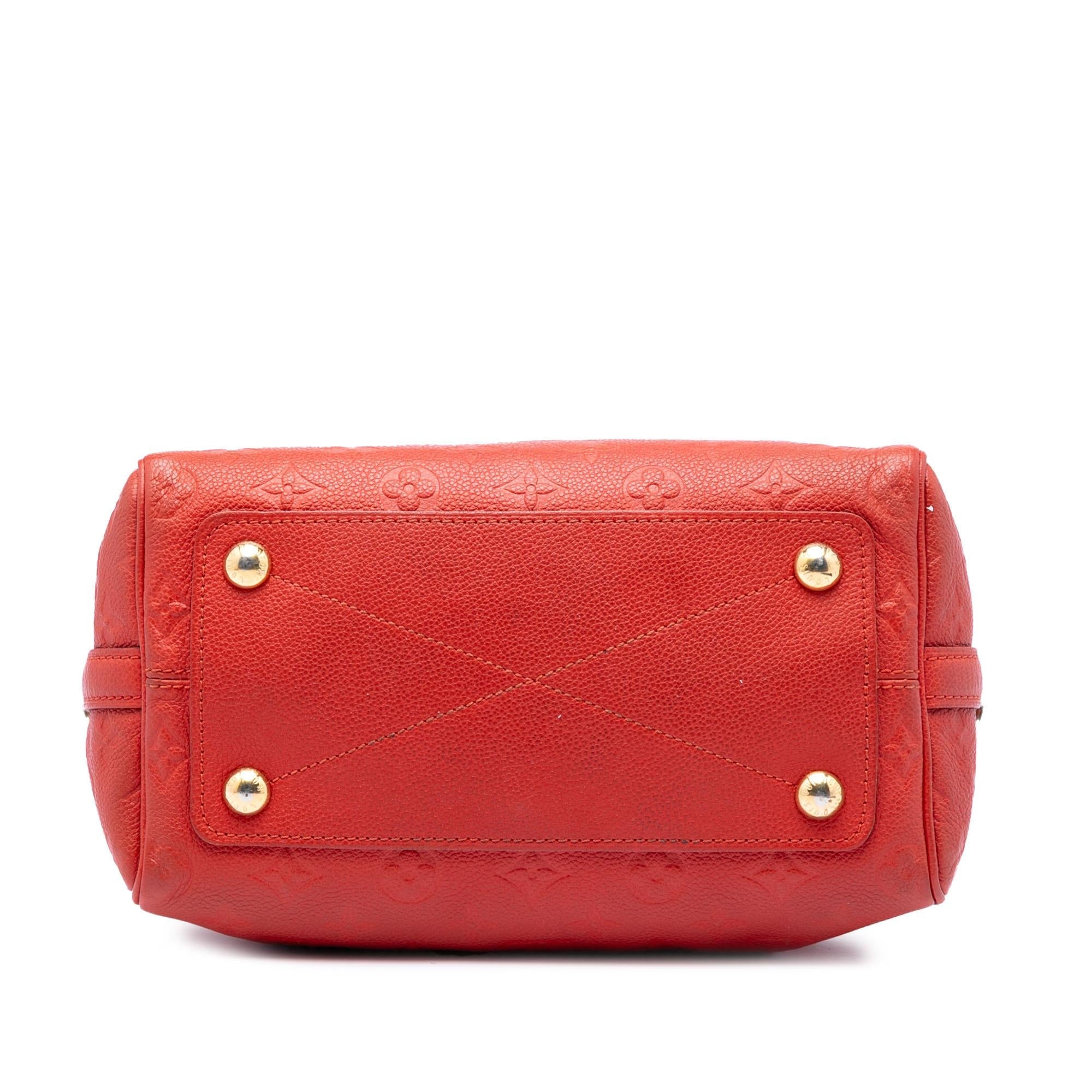 Louis Vuitton Monogram Empreinte Speedy Bandouliere 25