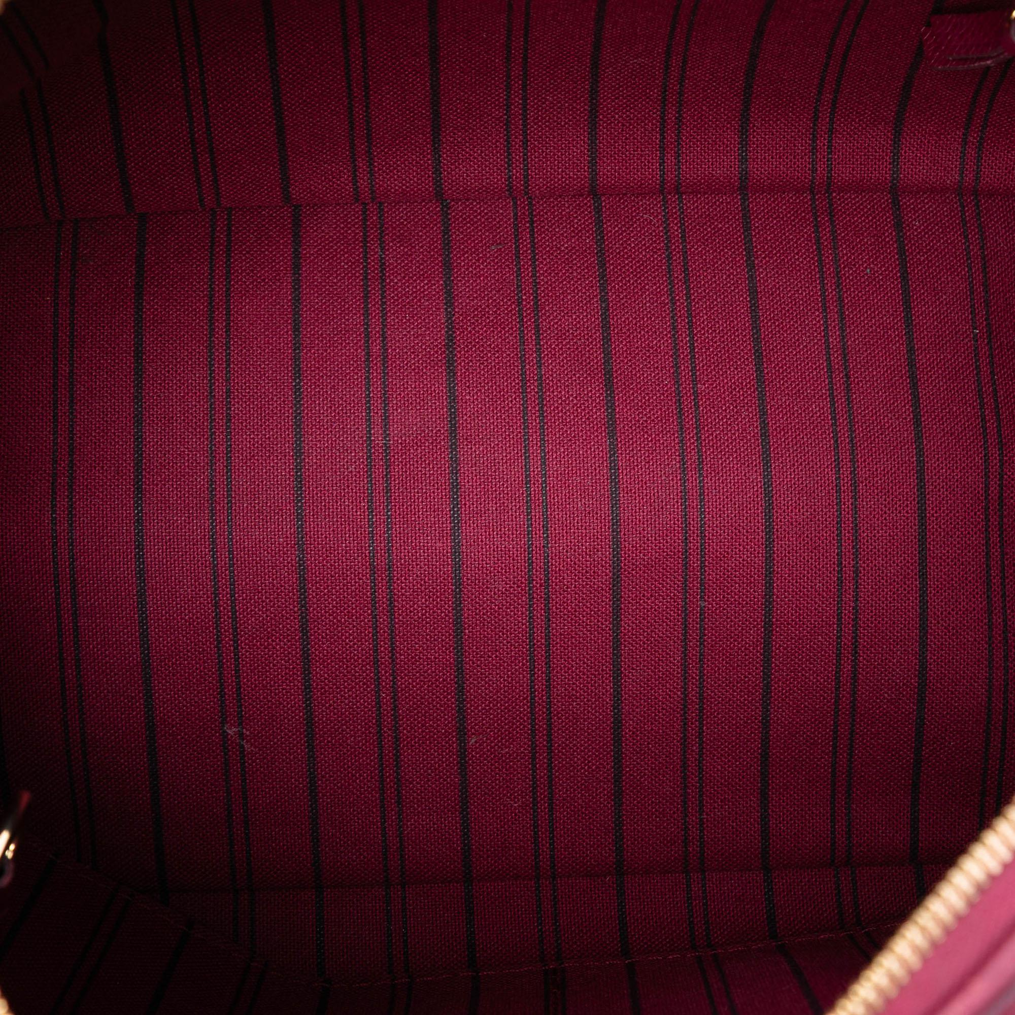 Louis Vuitton Monogram Empreinte Speedy Bandouliere 25