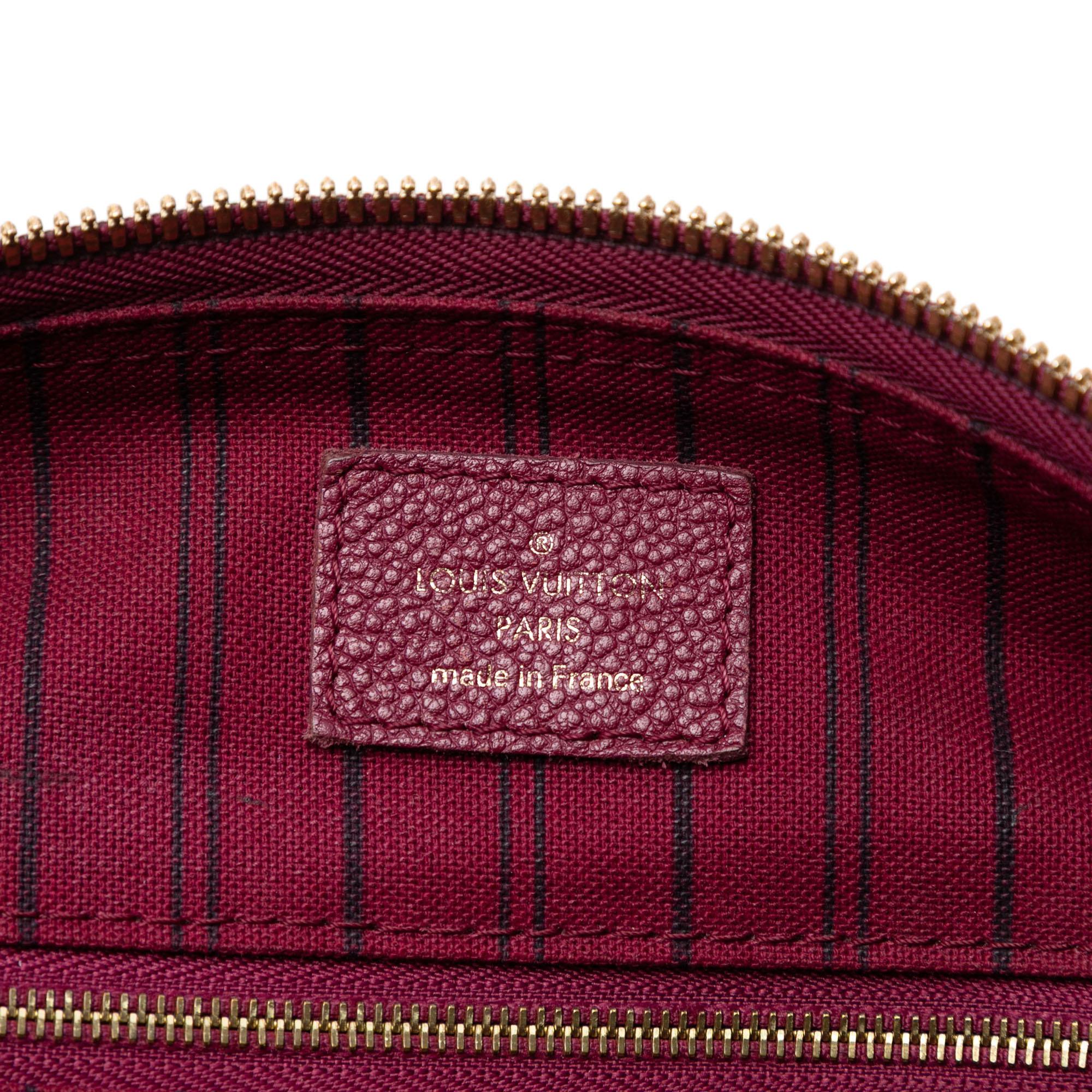 Louis Vuitton Monogram Empreinte Speedy Bandouliere 25
