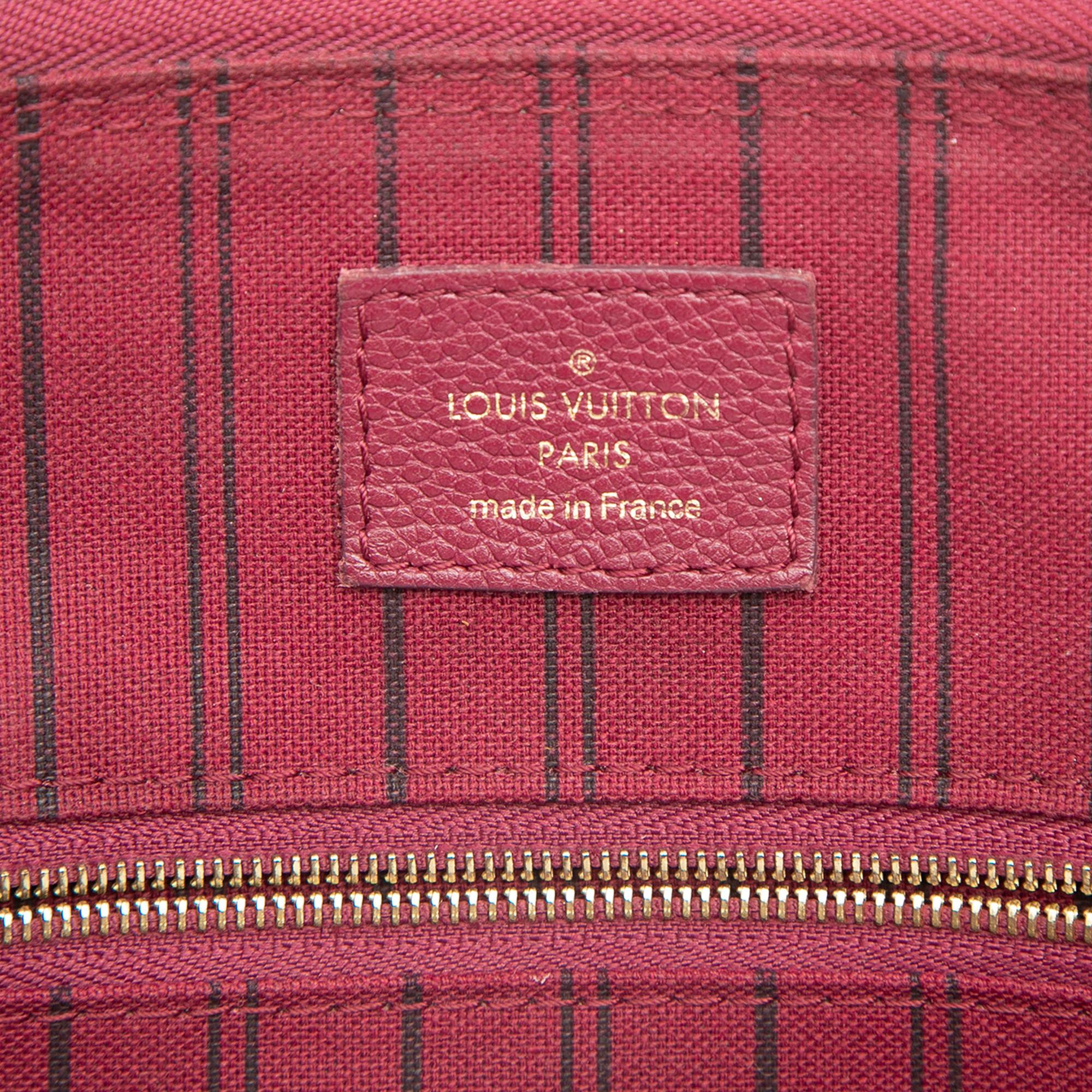 Louis Vuitton Monogram Empreinte Speedy Bandouliere 25