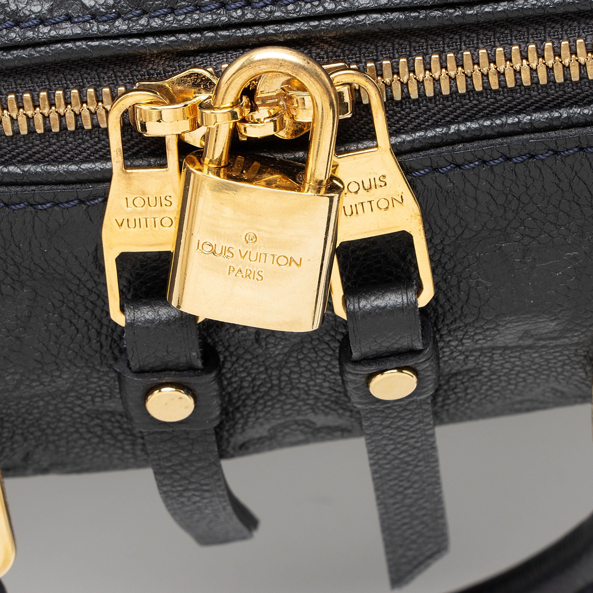 Louis Vuitton Monogram Empreinte Speedy Bandouliere 30 Satchel