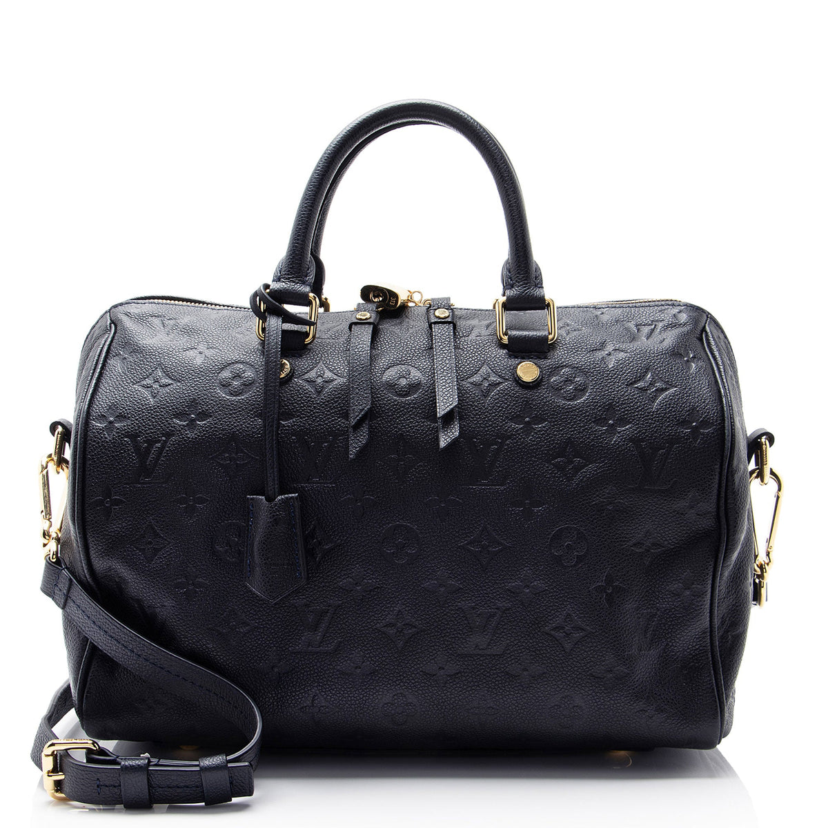 Louis Vuitton Monogram Empreinte Speedy Bandouliere 30 Satchel