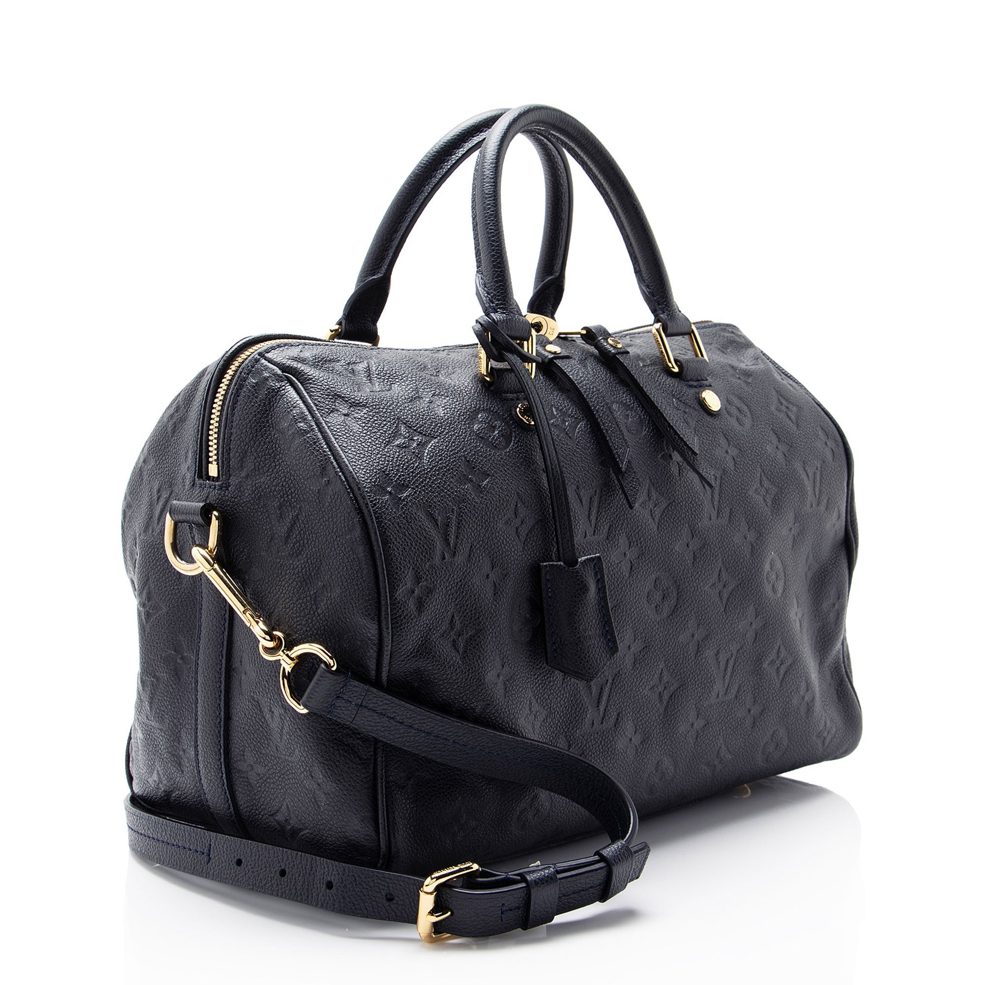 Louis Vuitton Monogram Empreinte Speedy Bandouliere 30 Satchel