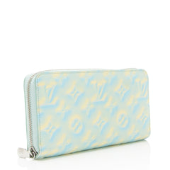 Louis Vuitton Monogram Empreinte Summer Stardust Zippy Wallet