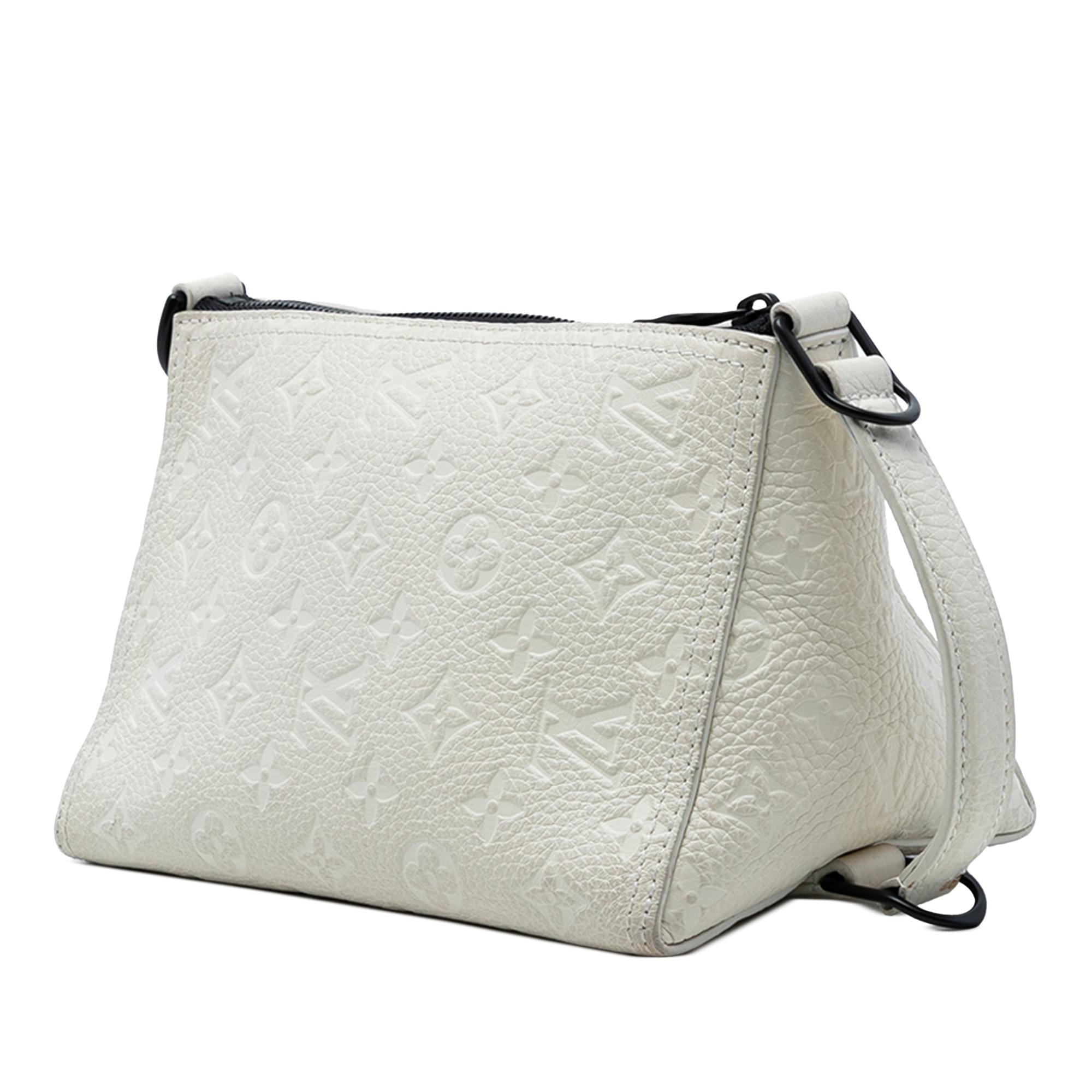 Louis Vuitton Monogram Empreinte Triangle Messenger Bag