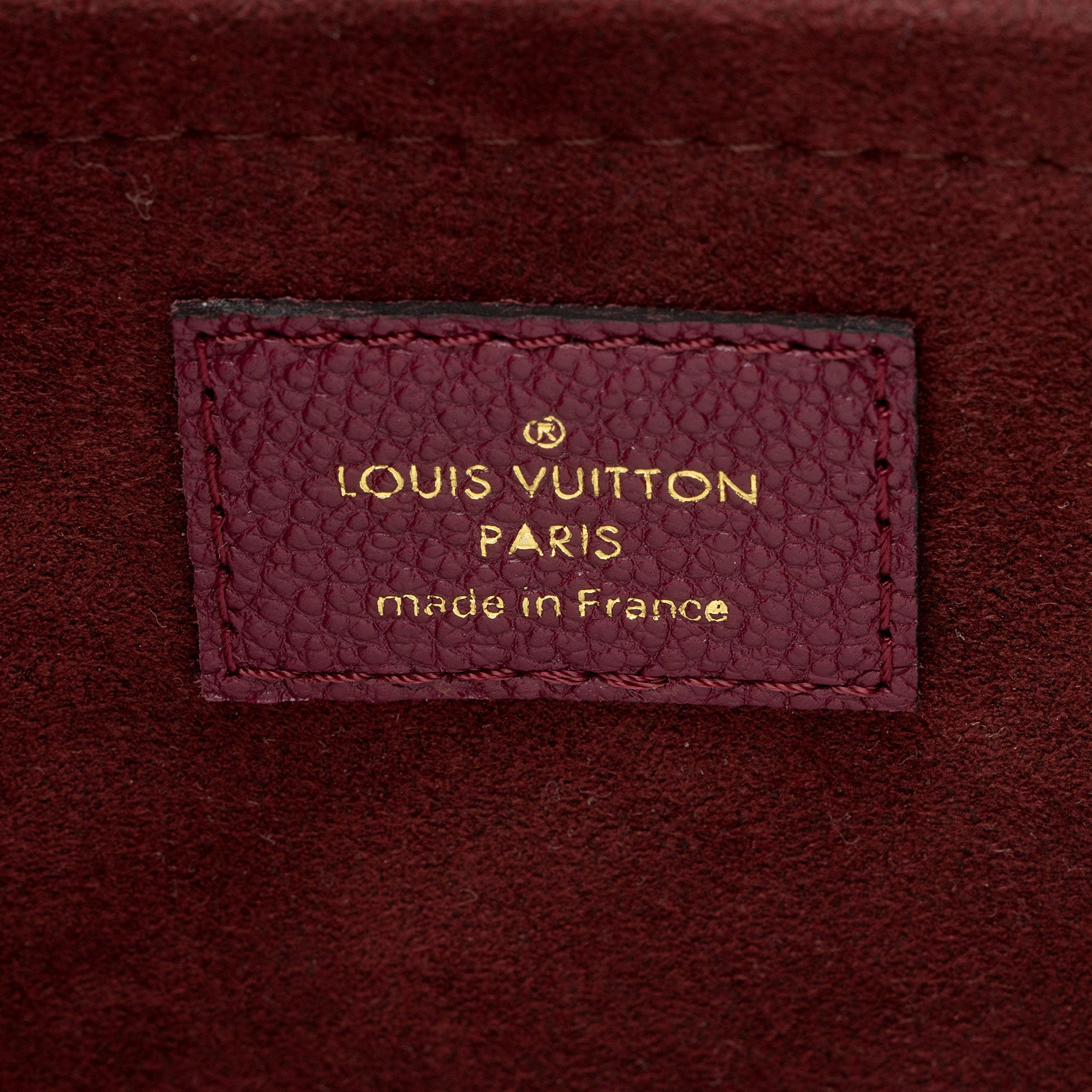 Louis Vuitton Monogram Empreinte Trocadero Satchel