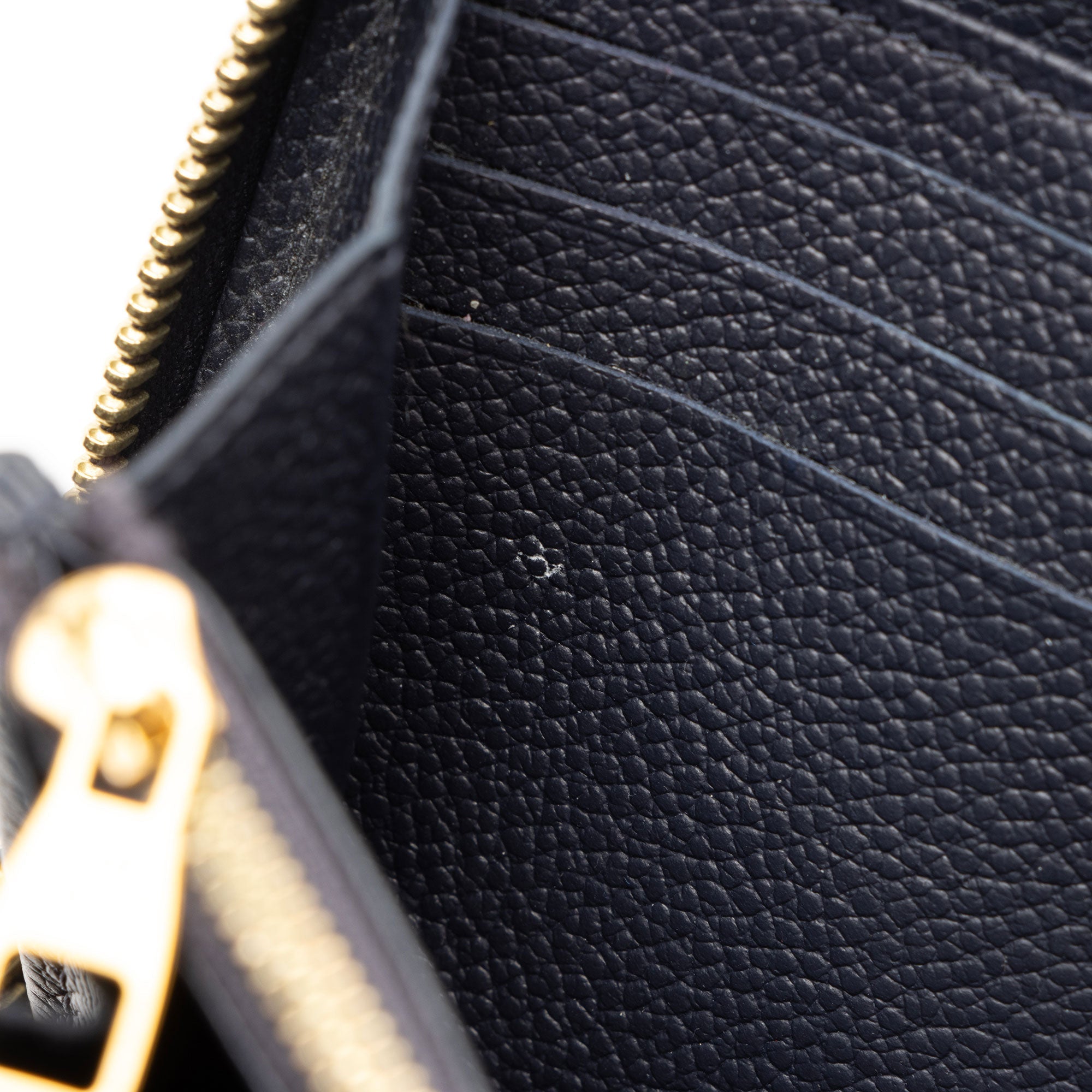 Louis Vuitton Monogram Empreinte Zippy Wallet