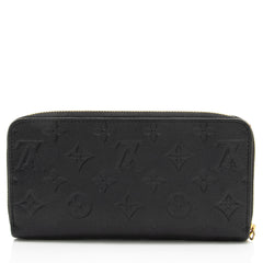 Louis Vuitton Monogram Empreinte Zippy Wallet