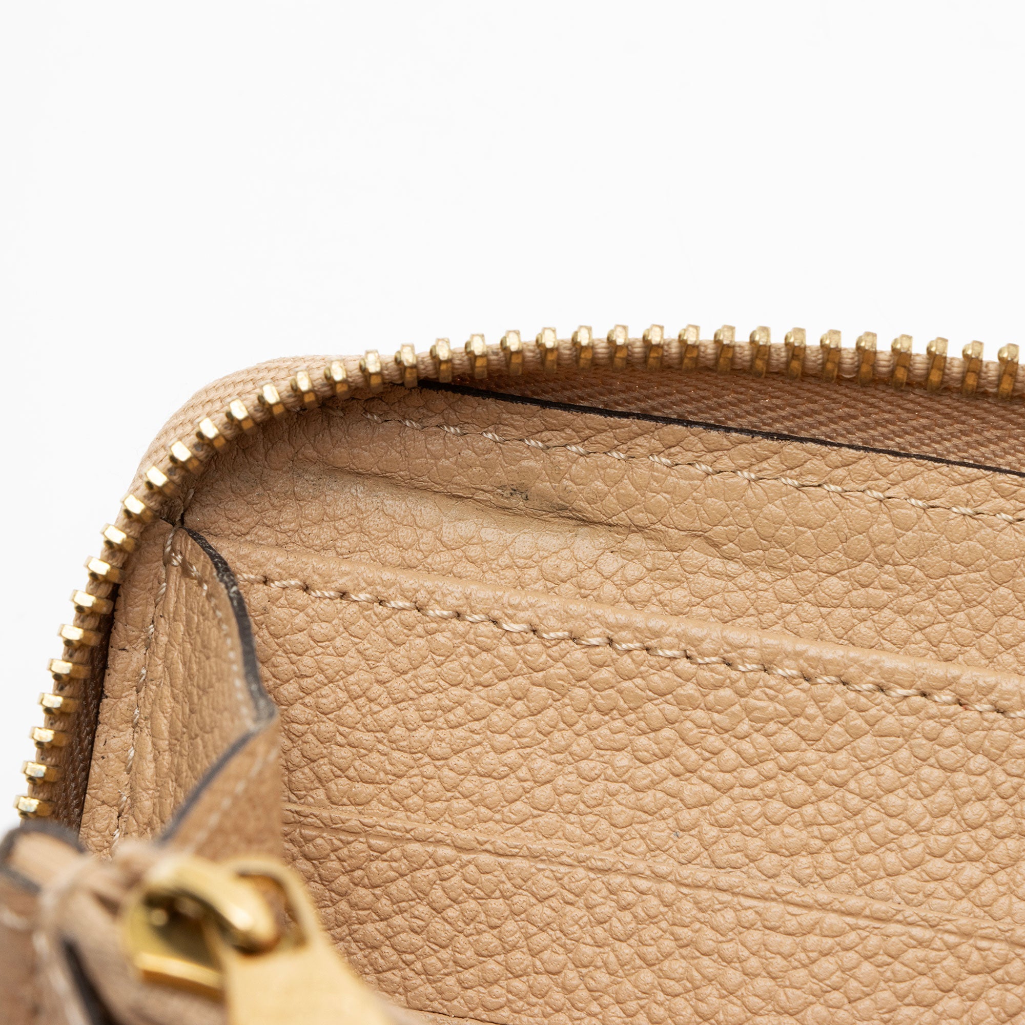 Louis Vuitton Monogram Empreinte Zippy Wallet