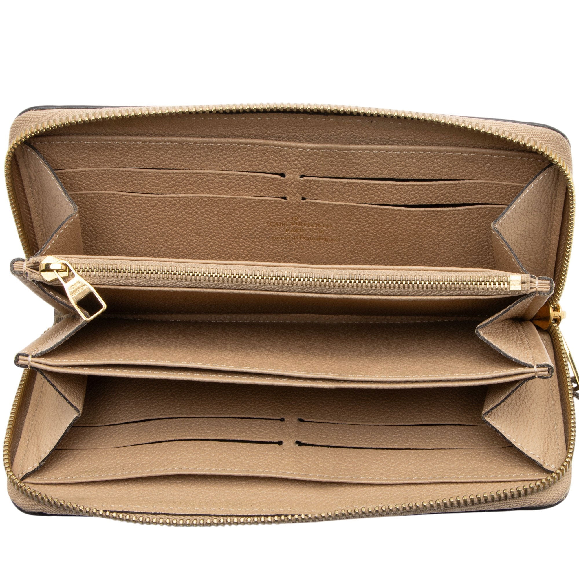 Louis Vuitton Monogram Empreinte Zippy Wallet