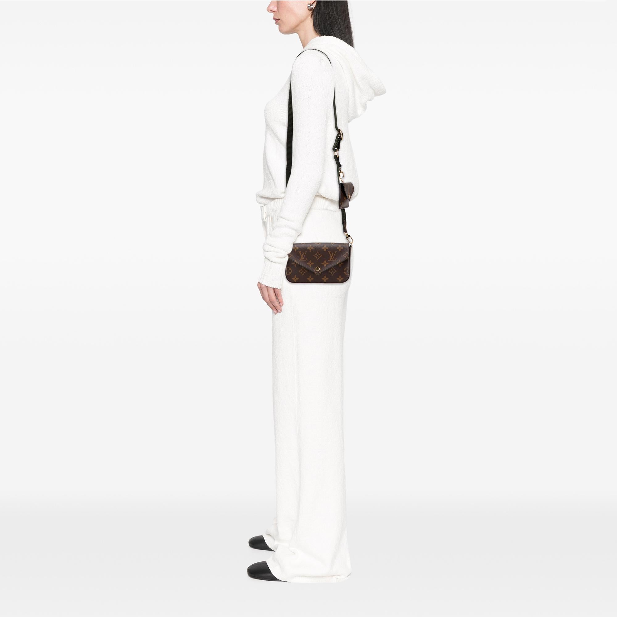 Louis Vuitton Monogram Felicie Strap And Go