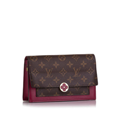 Louis Vuitton Monogram Flore Wallet On Chain
