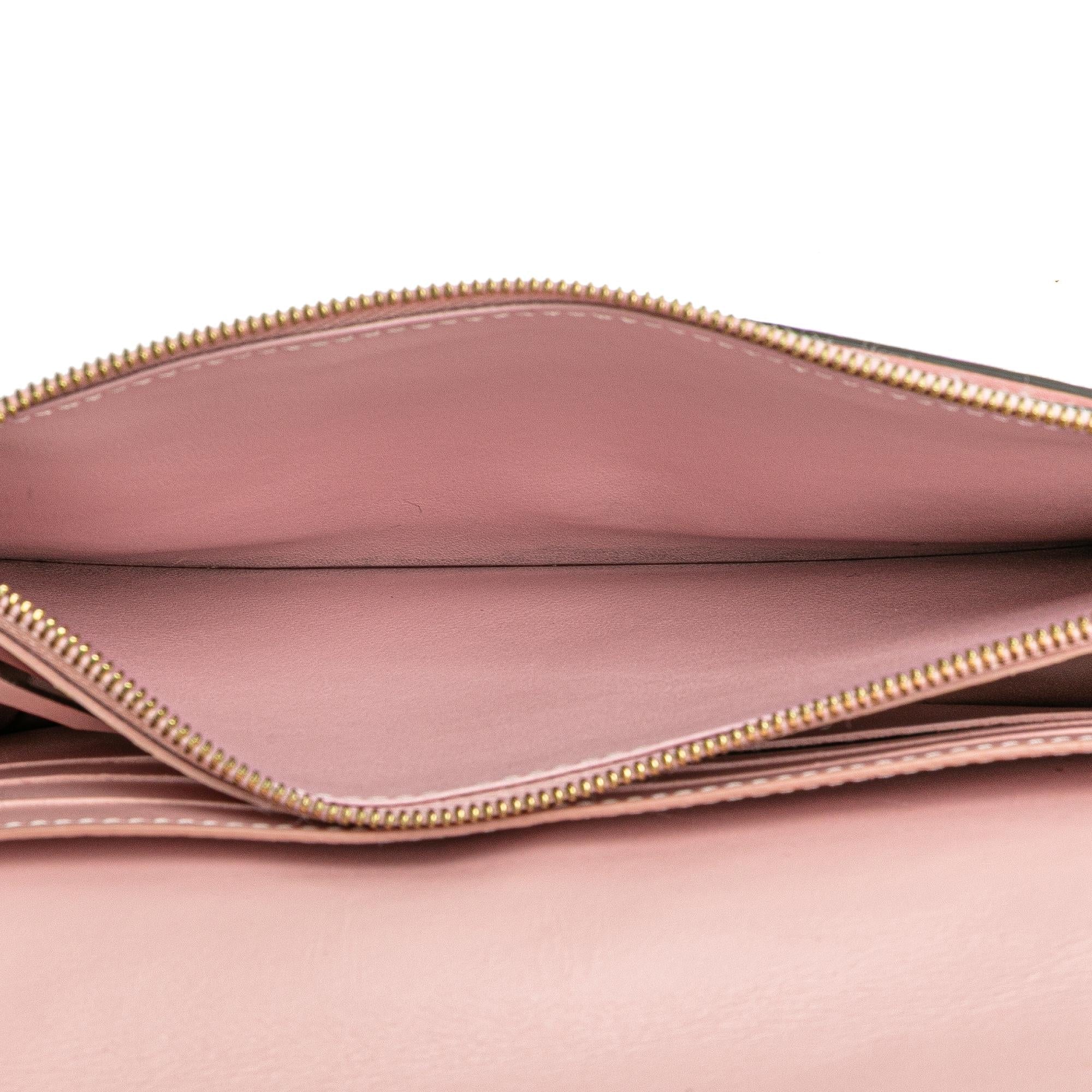 Louis Vuitton Monogram Flore Wallet On Chain