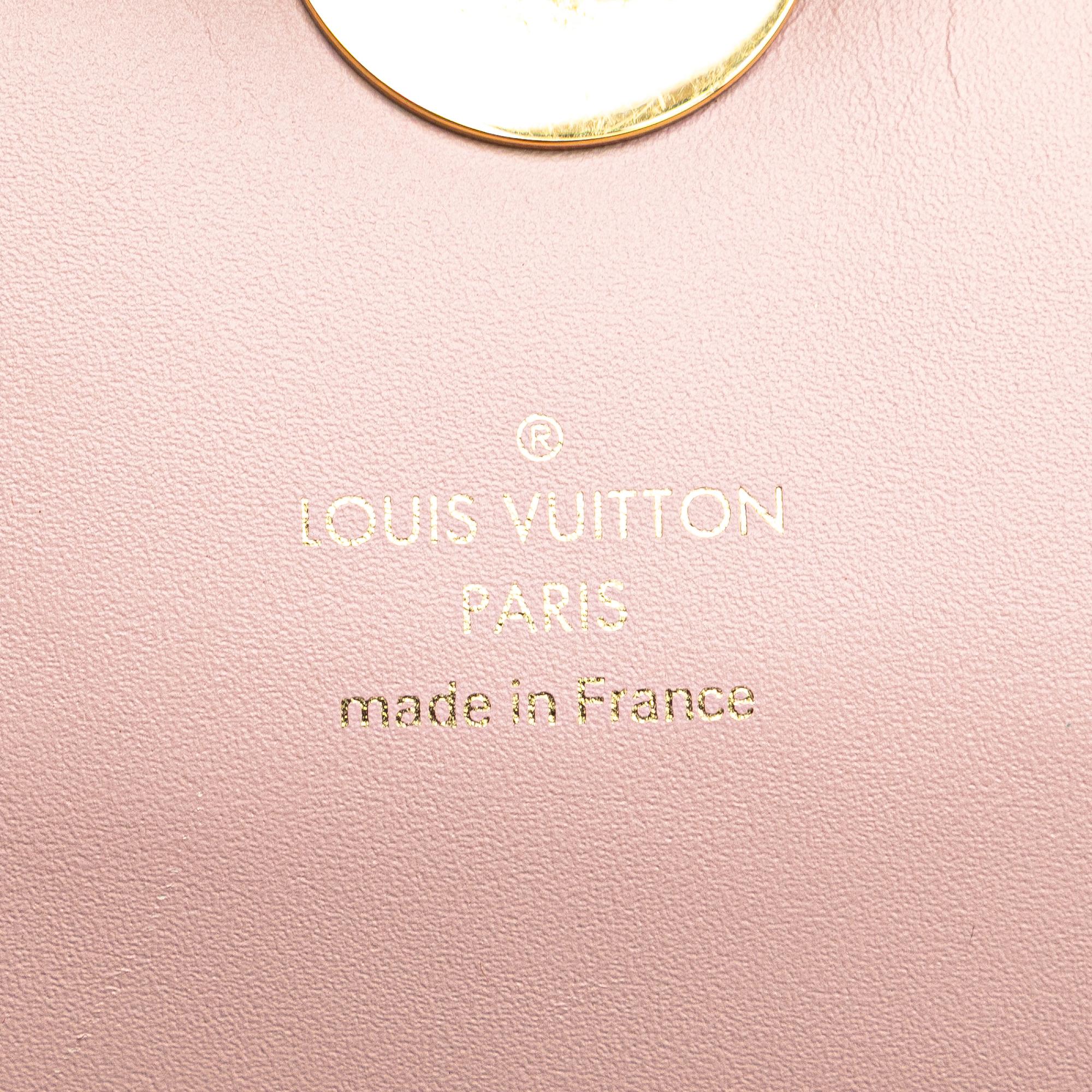 Louis Vuitton Monogram Flore Wallet On Chain
