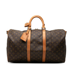 Louis Vuitton Monogram Keepall Bandouliere 50