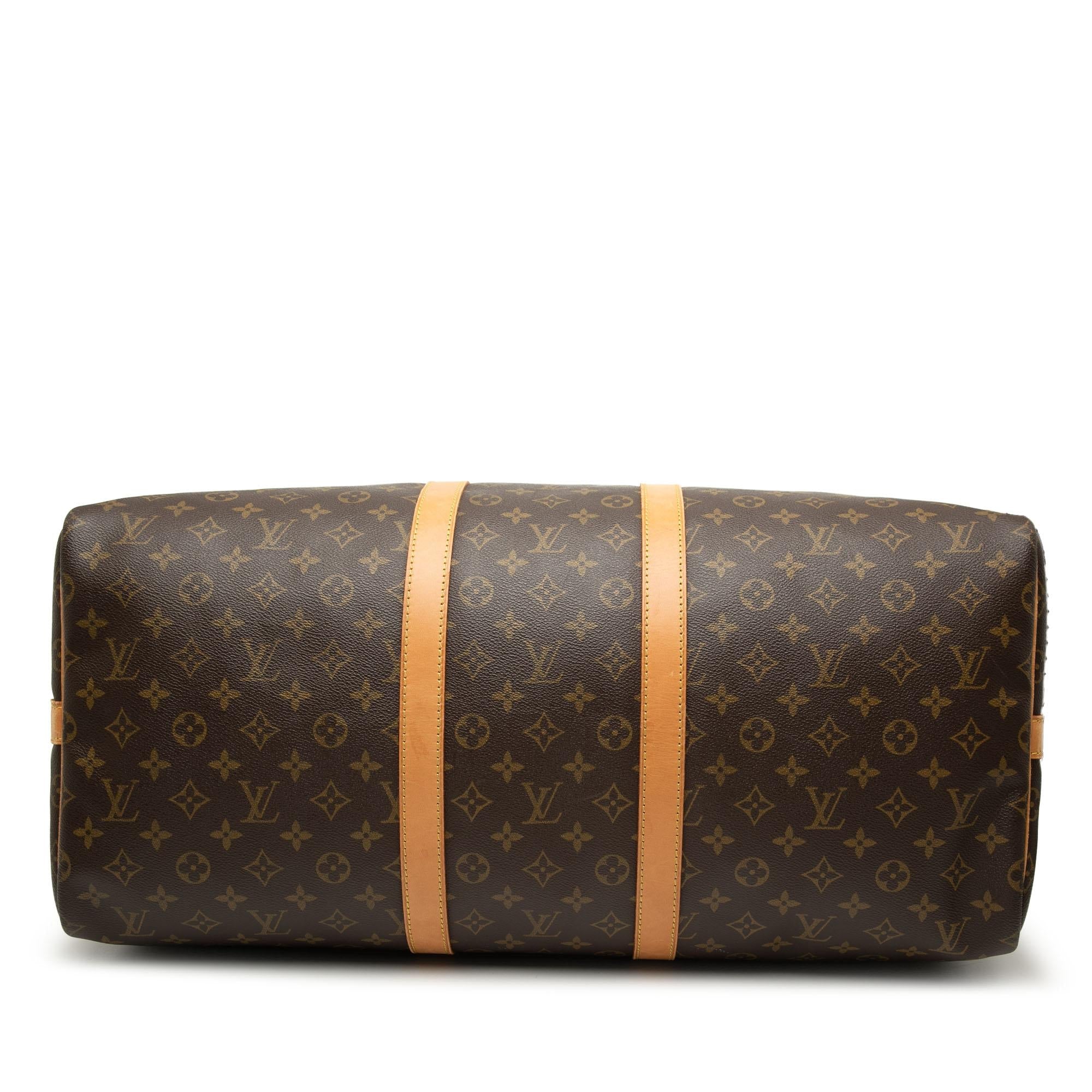 Louis Vuitton Monogram Keepall Bandouliere 55