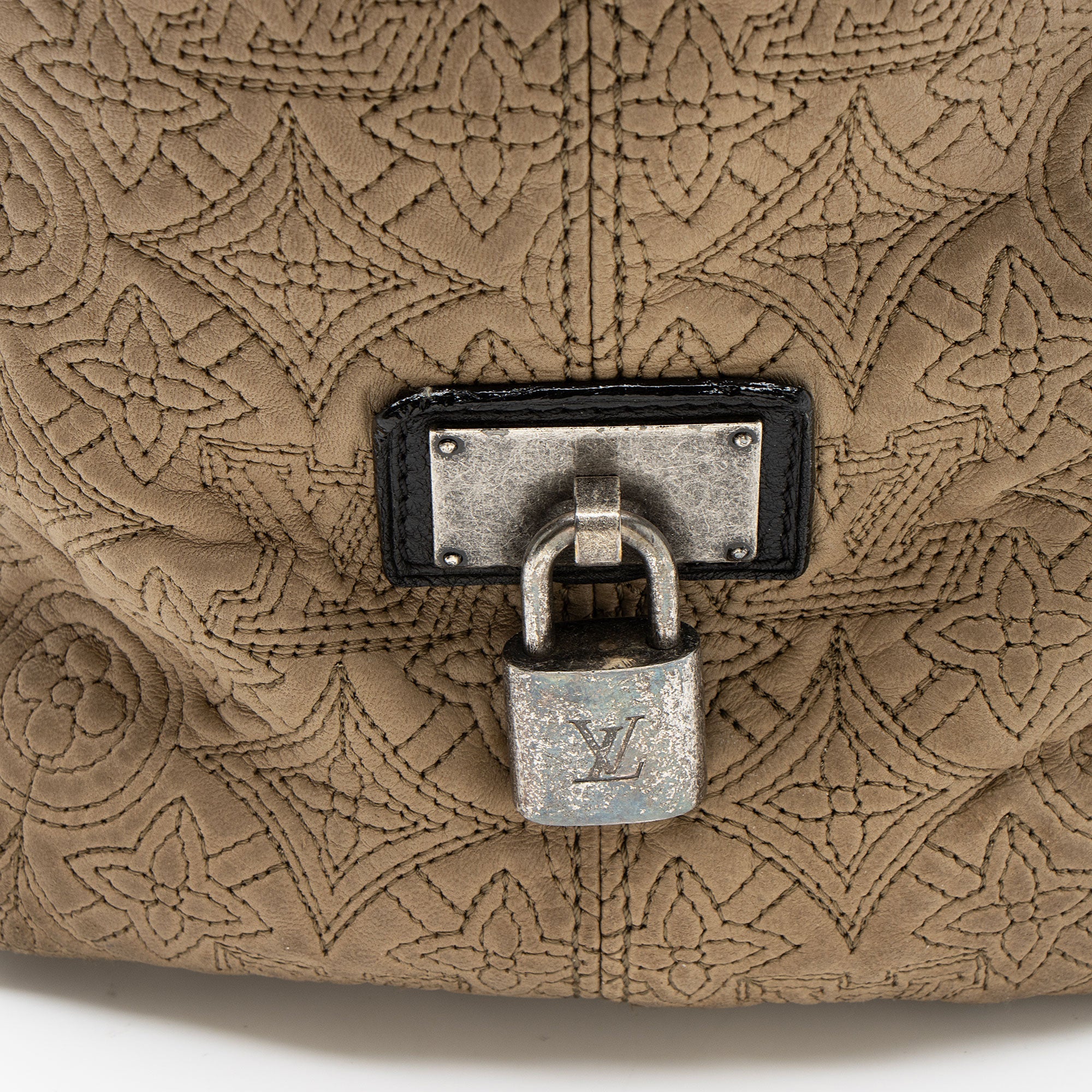 Louis Vuitton Monogram Lambskin Antheia GM Hobo