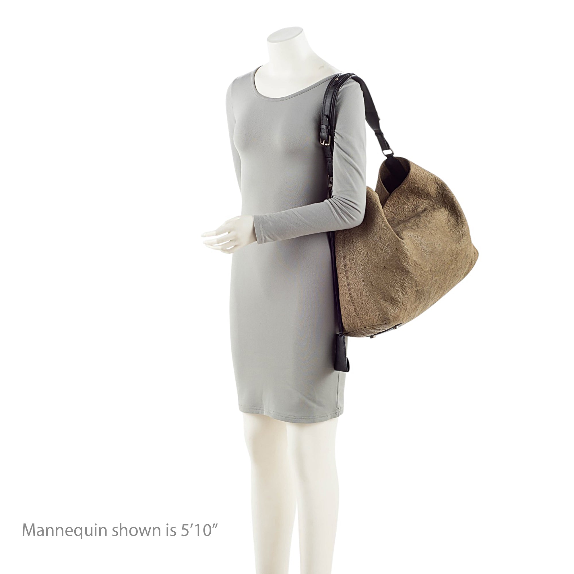 Louis Vuitton Monogram Lambskin Antheia GM Hobo