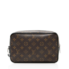Louis Vuitton Monogram Macassar Kasai Clutch
